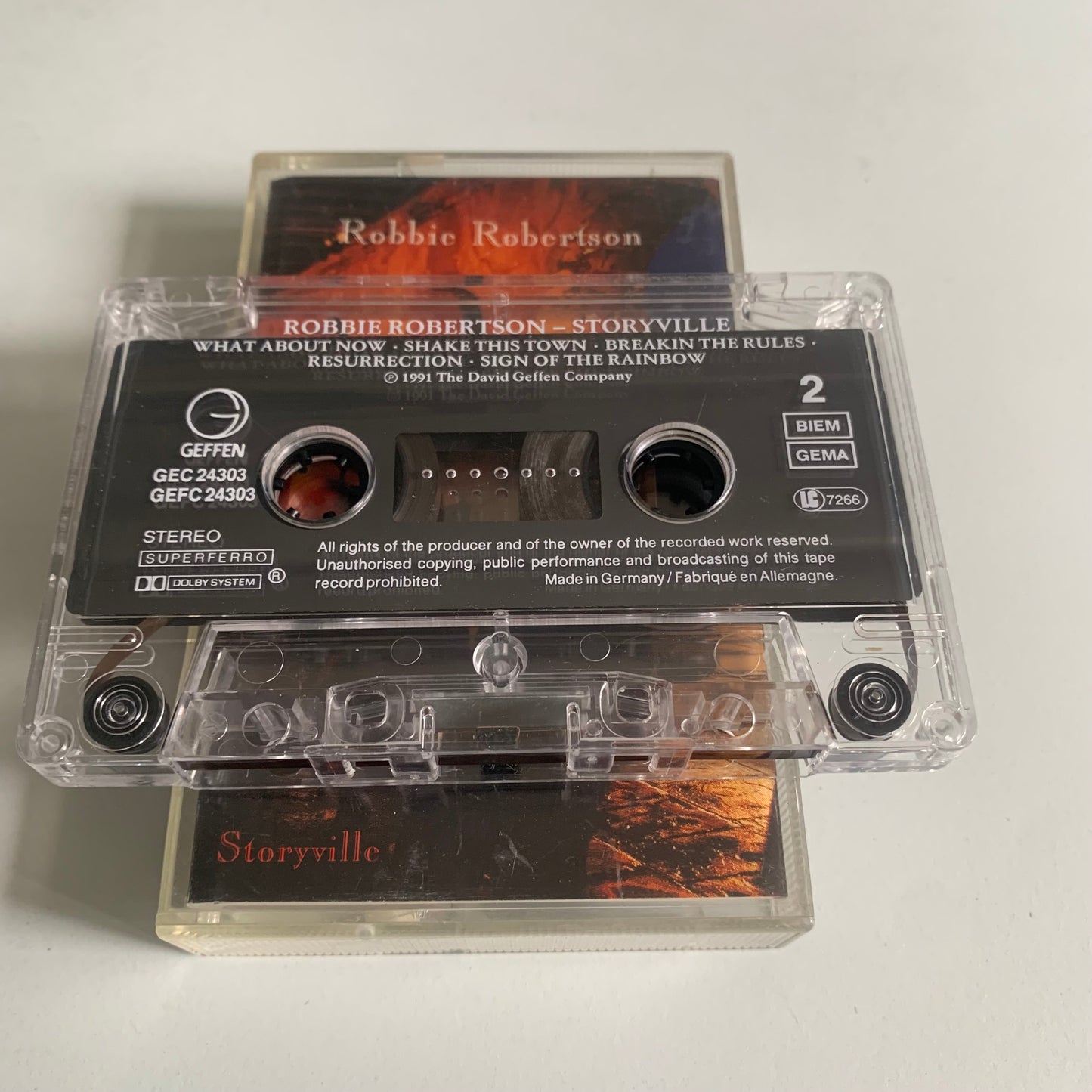 Robbie Robertson - Storyville - 1991 Occasion
