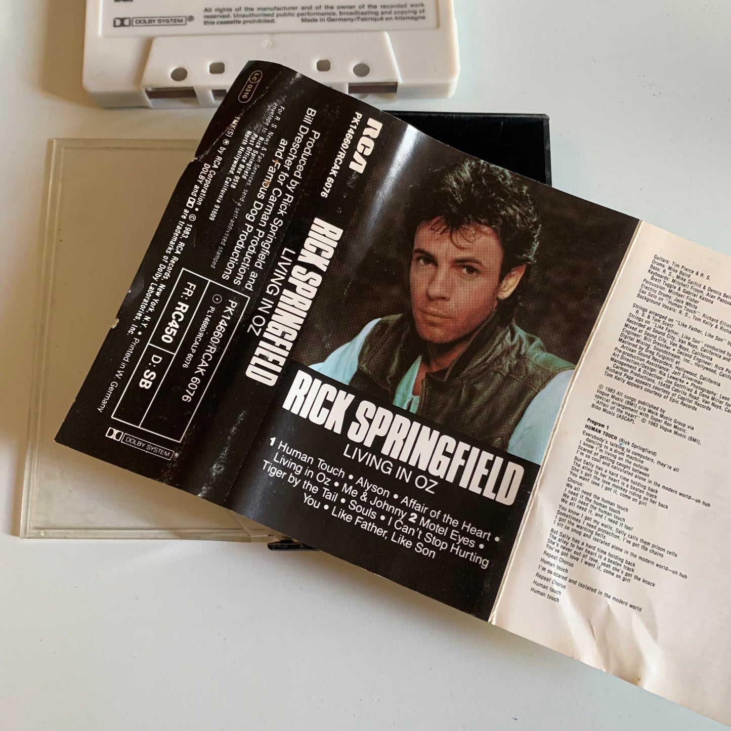 Rick Springfield - Living In Oz - 1983 Occasion