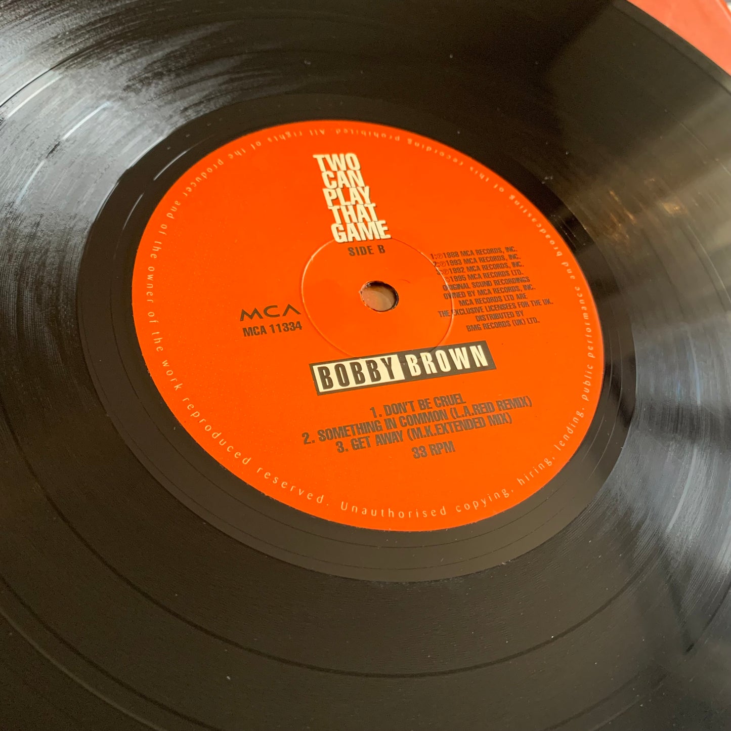 Bobby Brown - Two Can Play That Game - Double LP 1995