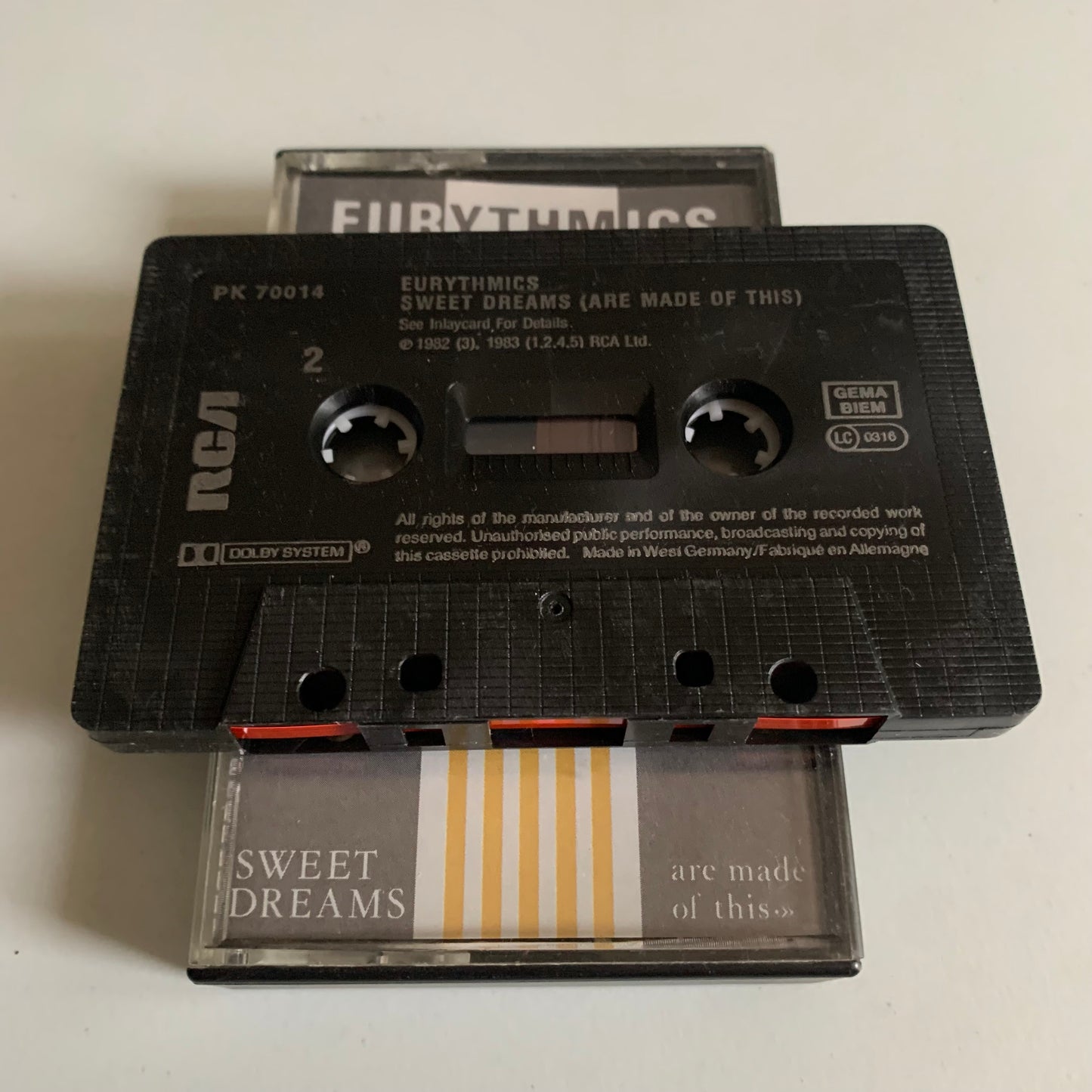 Eurythmics - Sweet Dreams Are Made Of This - 1983 Occasion