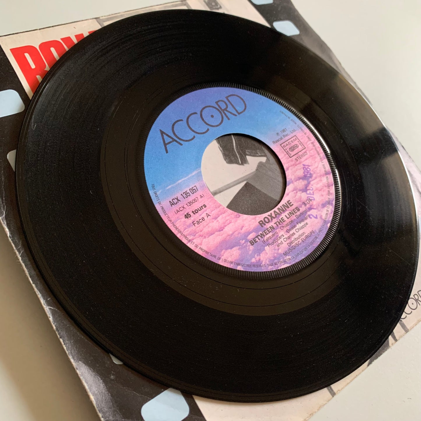 Roxanne - Between The Lines - Single 1981 Occasion