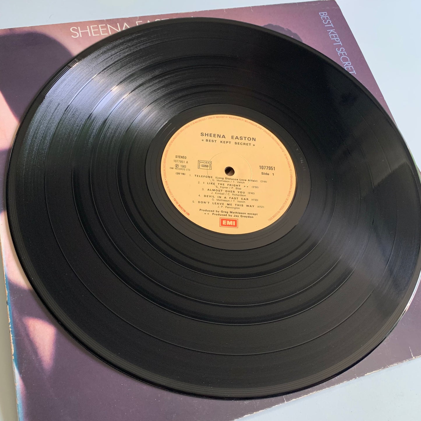 Sheena Easton - Best Kept Secret - LP 1983 Occasion
