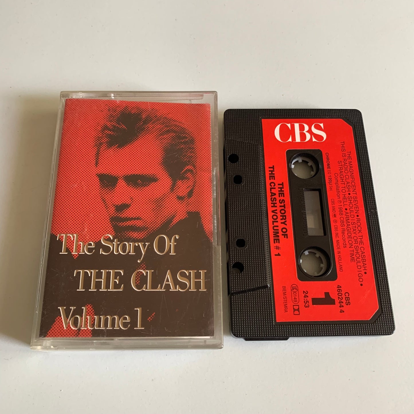 The Clash - The Story Of The Clash Volume 1 Tape 1 - 1988 Occasion