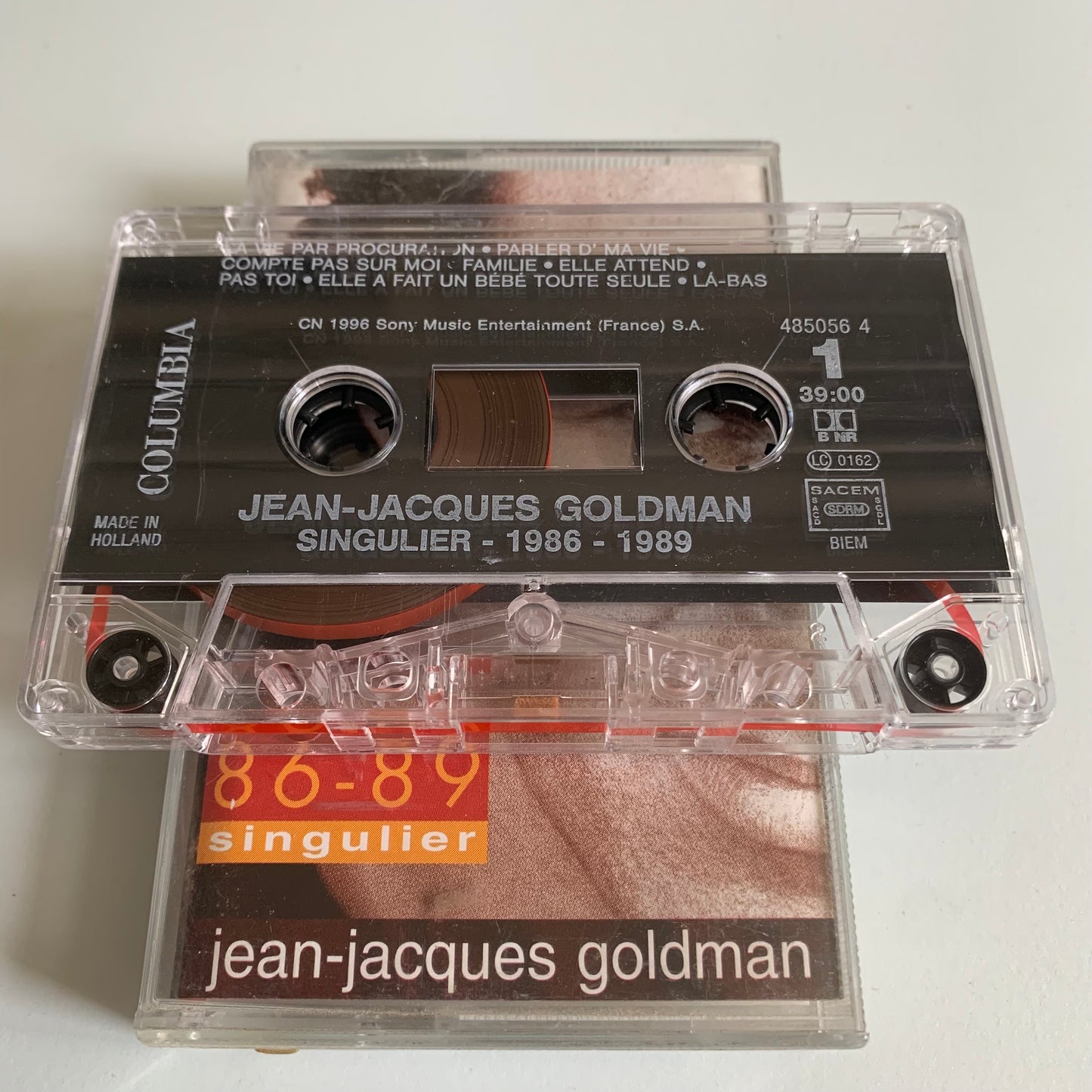 Jean-Jacques Goldman - Singulier 86 / 89 - 1996 Occasion