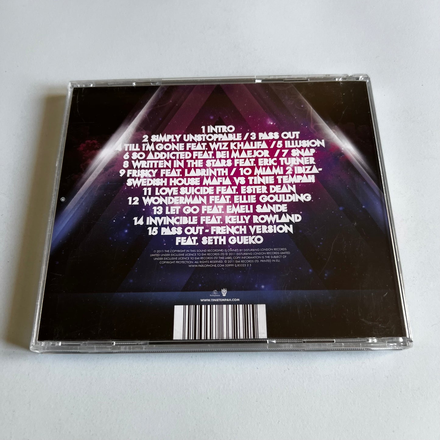 CD - Tinie Tempah - Disc-Overy - 2011