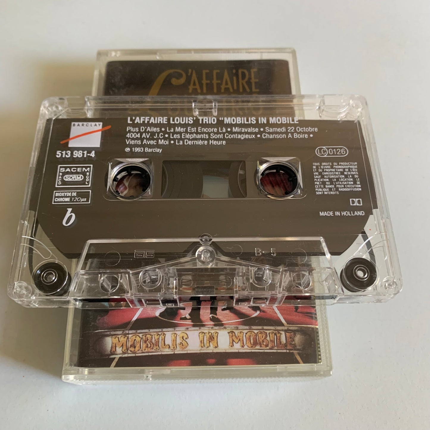 L’affaire Louis Trio - Mobilis In Mobile - 1993 Occasion