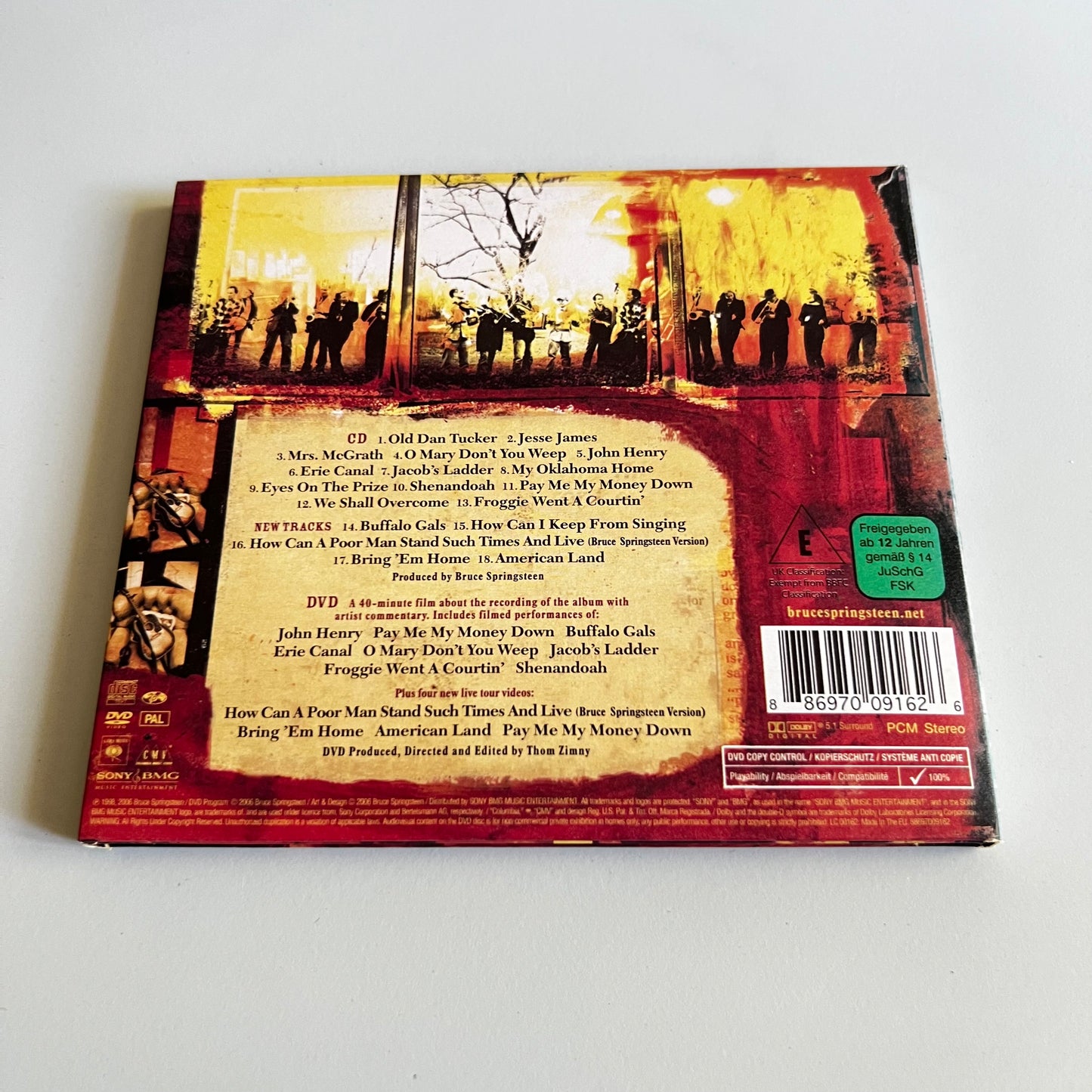 CD - Bruce Springsteen - We Shall Overcome - The Seeger Sessions - 2006