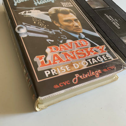 Johnny Hallyday - David Lansky Pris D’Otages - VHS 1989 Occasion