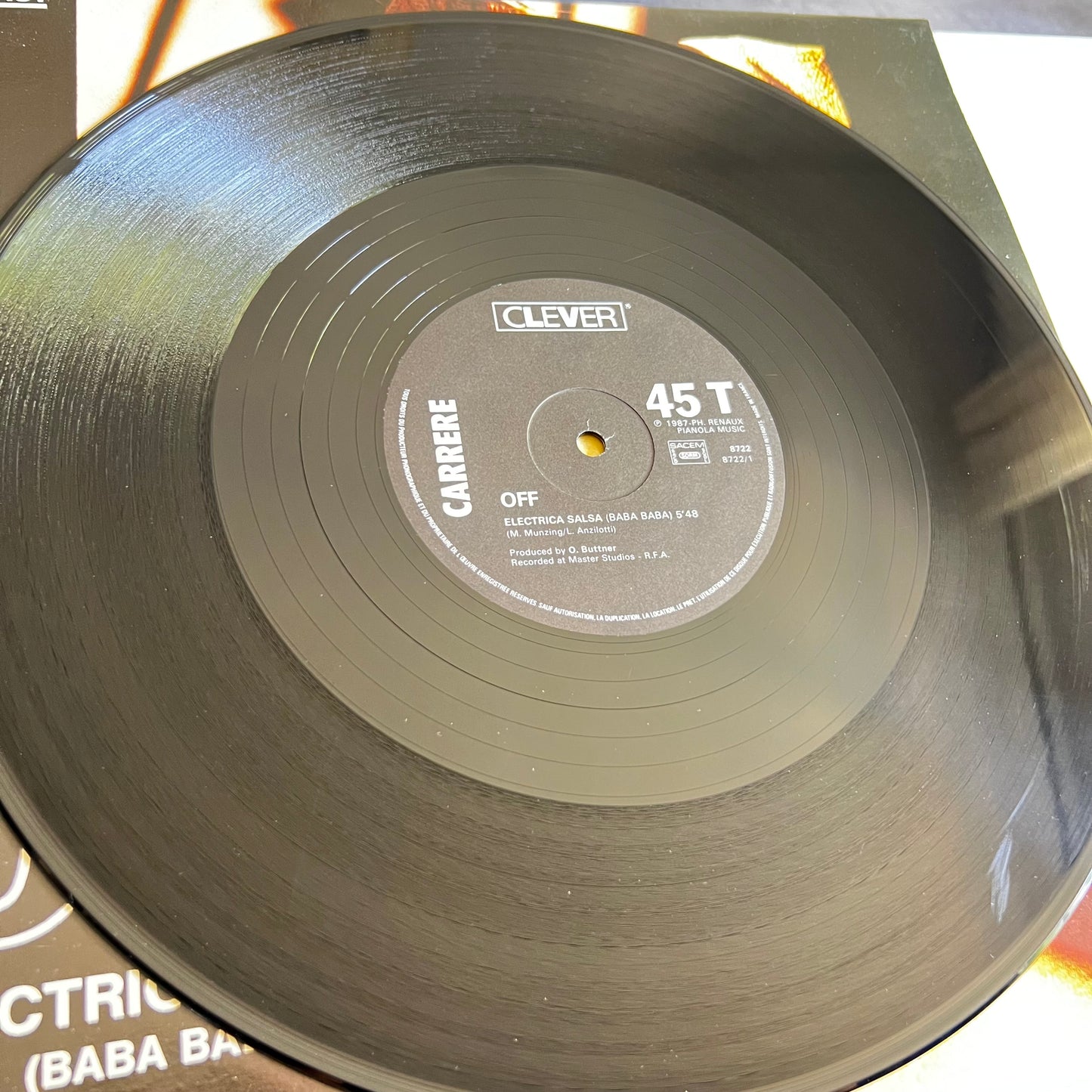 Off - Electrica Salsa (Baba Baba) - Maxi Single 1987