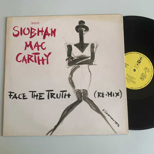 Siobhan Mac Carthy - Face The Truth (Re-Mix) - Maxi 45t. 1984 Occasion