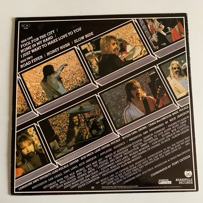 Foghat - Live - LP 1980 Occasion