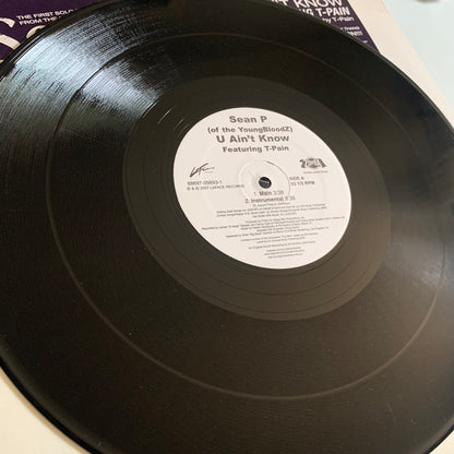 Sean Paul - T-Pain - U Ain’t Know - Maxi 2007 Occasion