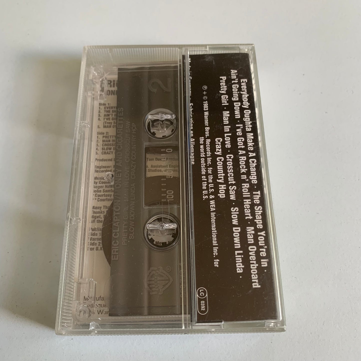 Eric Clapton - Money And Cigarettes - 1983 Occasion