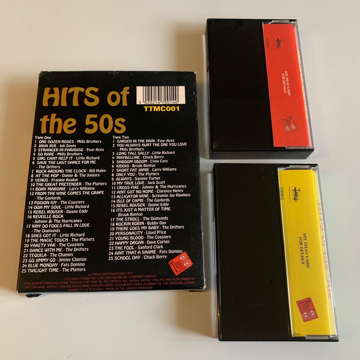 Hits Of The 50s - Chuck Berry - Fats Domino - Little Richard