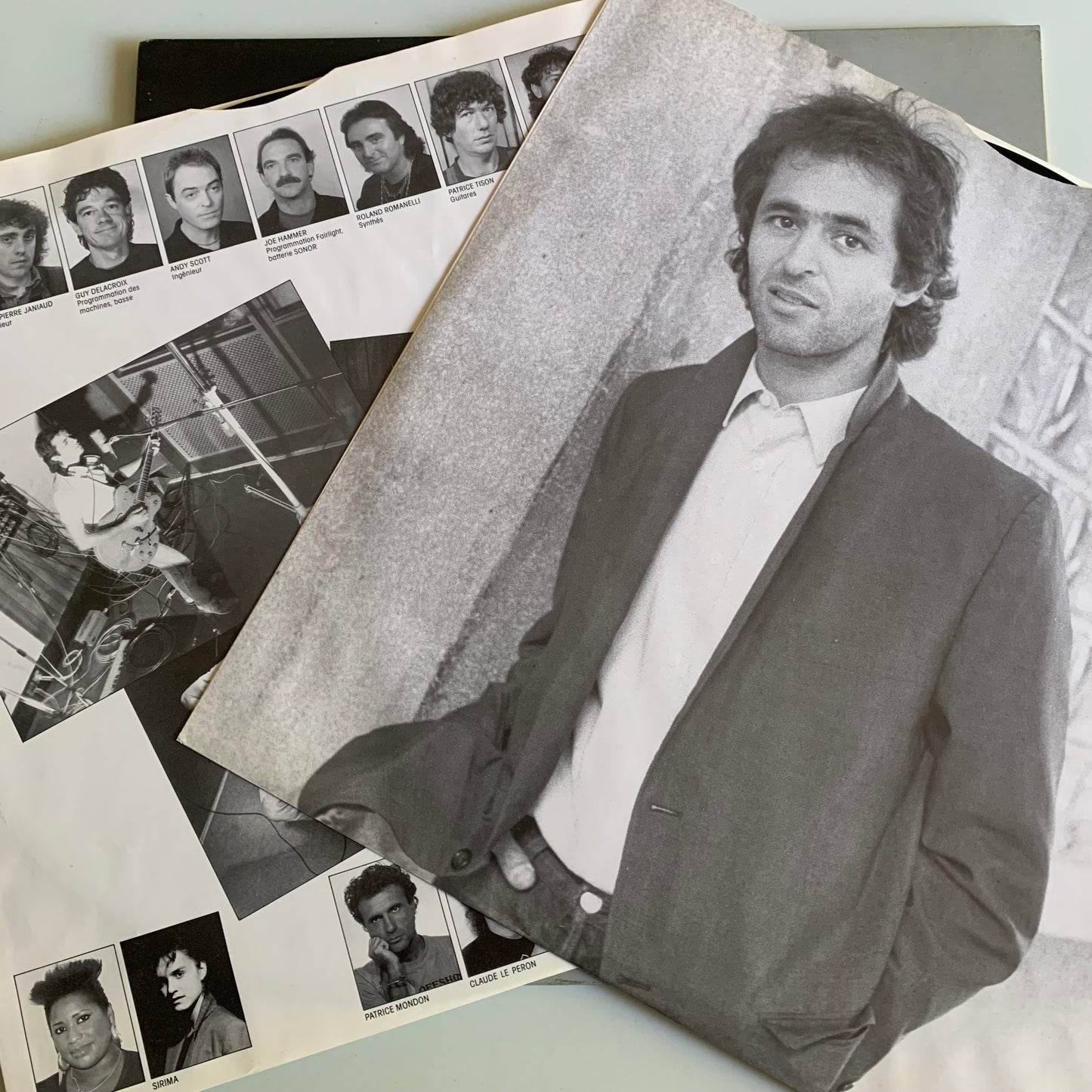 Jean Jacques Goldman - Entre Gris Clair et Gris Foncey - Double LP 1987 Occasion