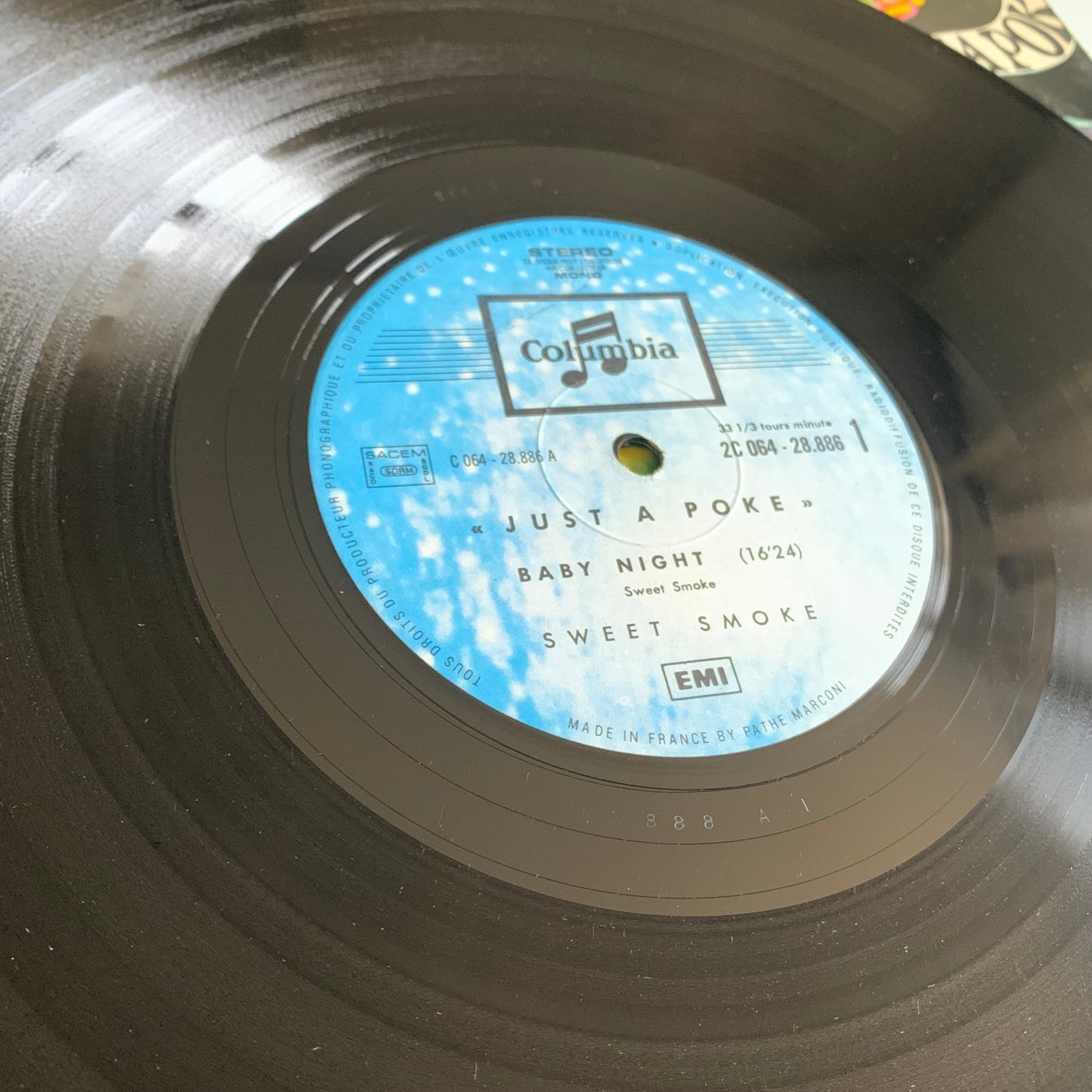 Sweet Smoke - Just A Poke - LP 1972