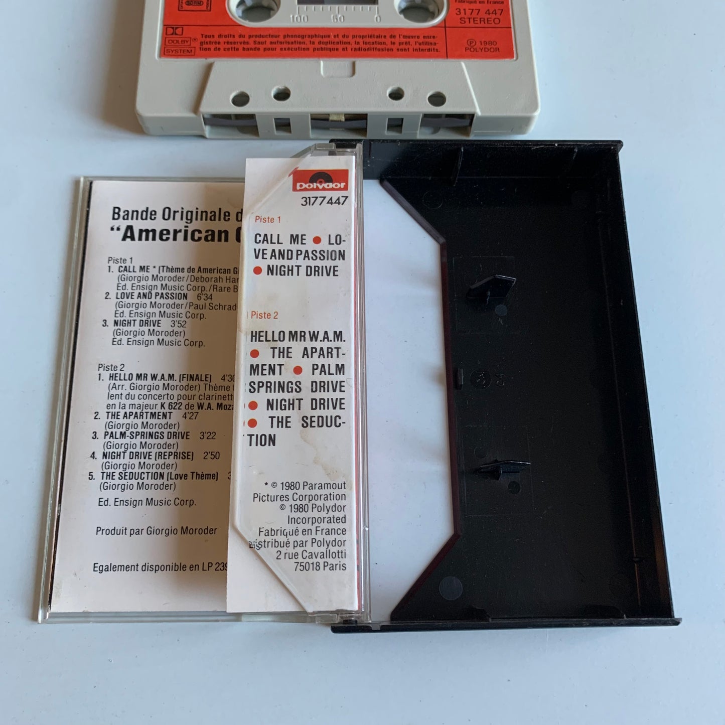 Giorgio Moroder - American Gigolo (Original Soundtrack Recording) - 1980 Occasion