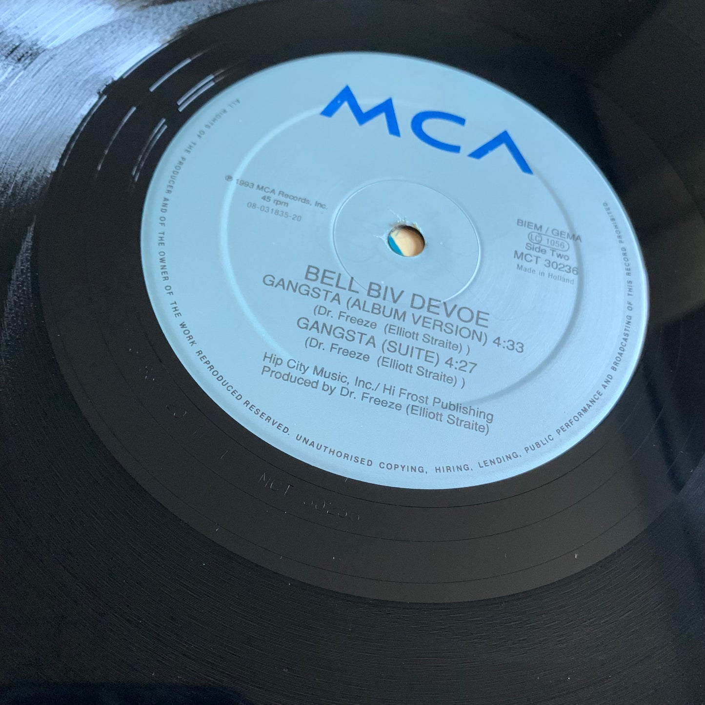 Bell Biv Devoe - Gangsta - Single 1993