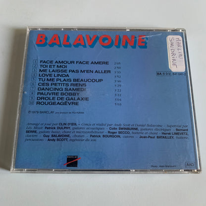 CD - Daniel Balavoine - Face Amour Face Amère - Occasion