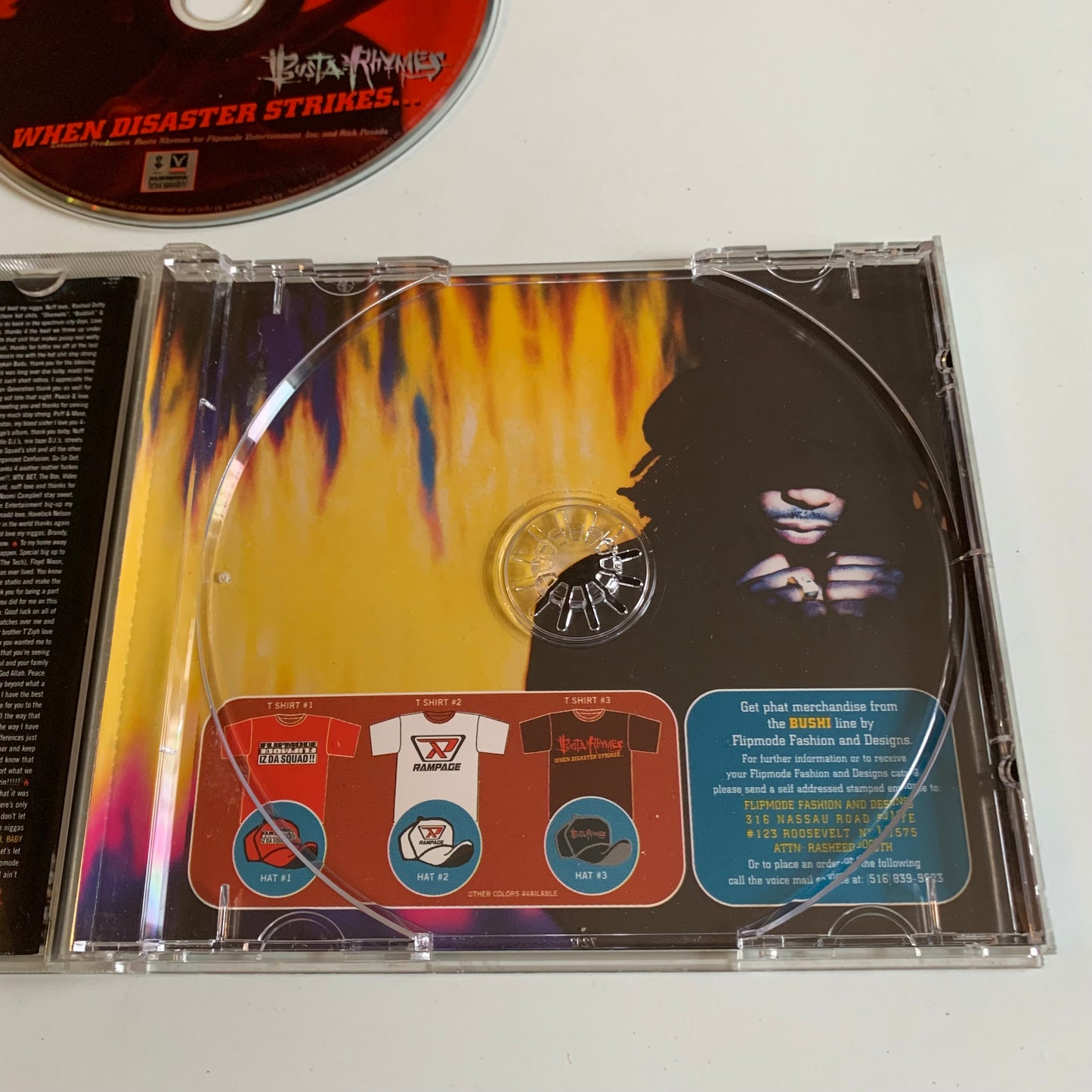 CD - Busta Rhymes - When Disaster Strikes - 1998