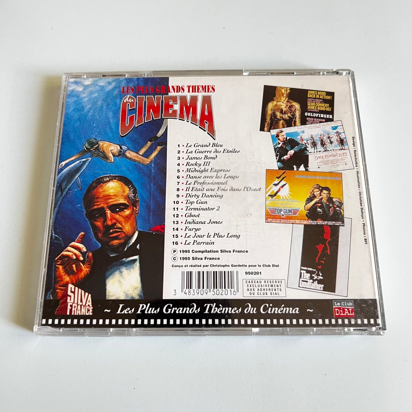 CD - Les Plus Grands Thèmes Du Cinéma - 1995