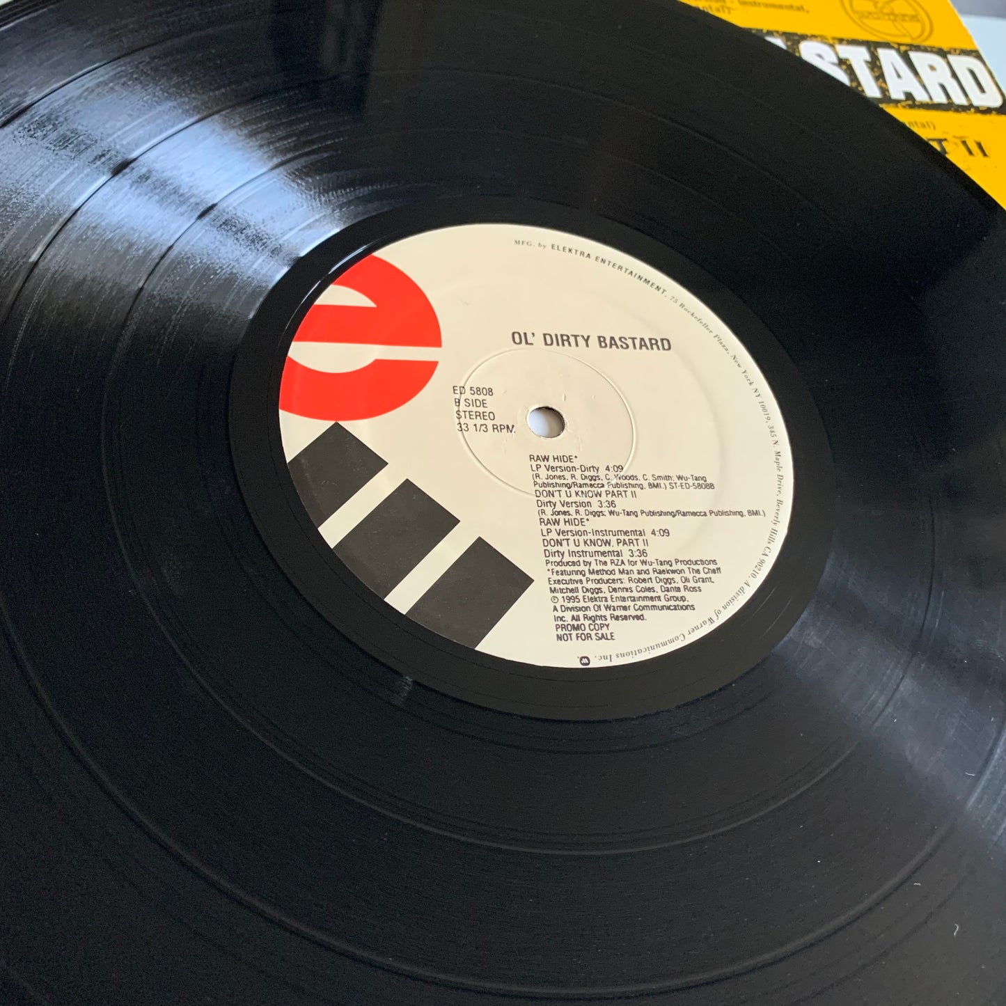 Ol' Dirty Bastard - Rawhide / Don't You Know, Part II - Single Promo 1995