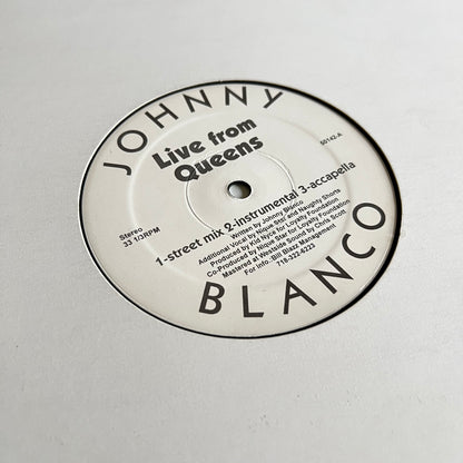 Johnny Blanco - Live From Queens - Single 1998