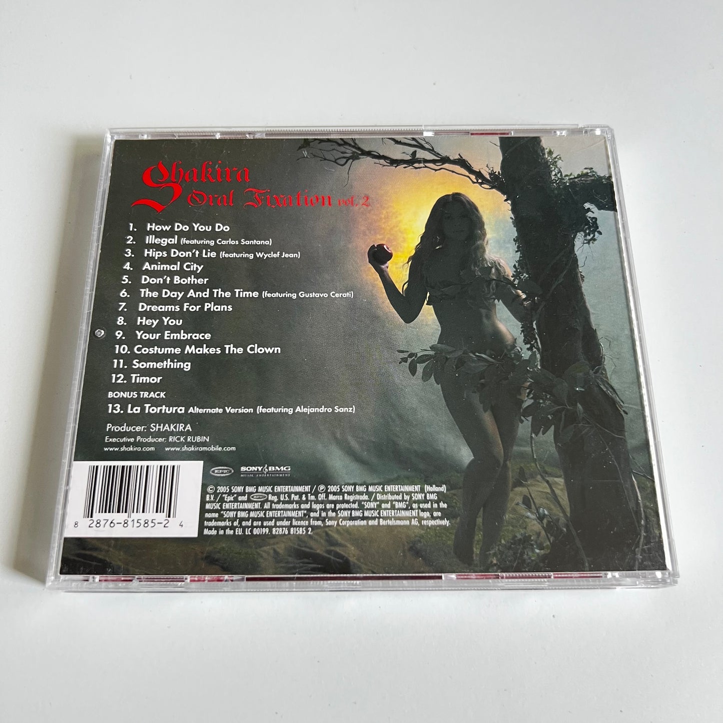 CD - Shakira - Oral Fixation Vol. 2 - 2005