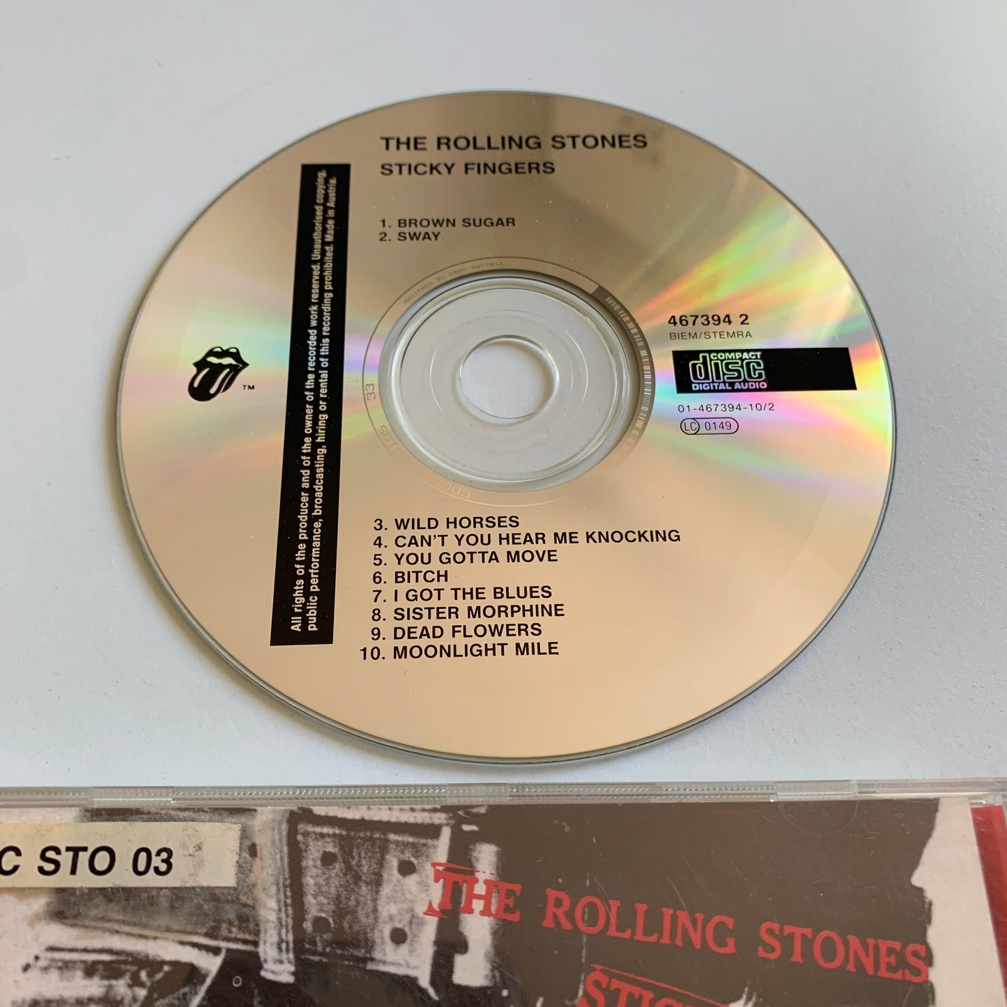 The Rolling Stones - Sticky Fingers - 1990 Occasion