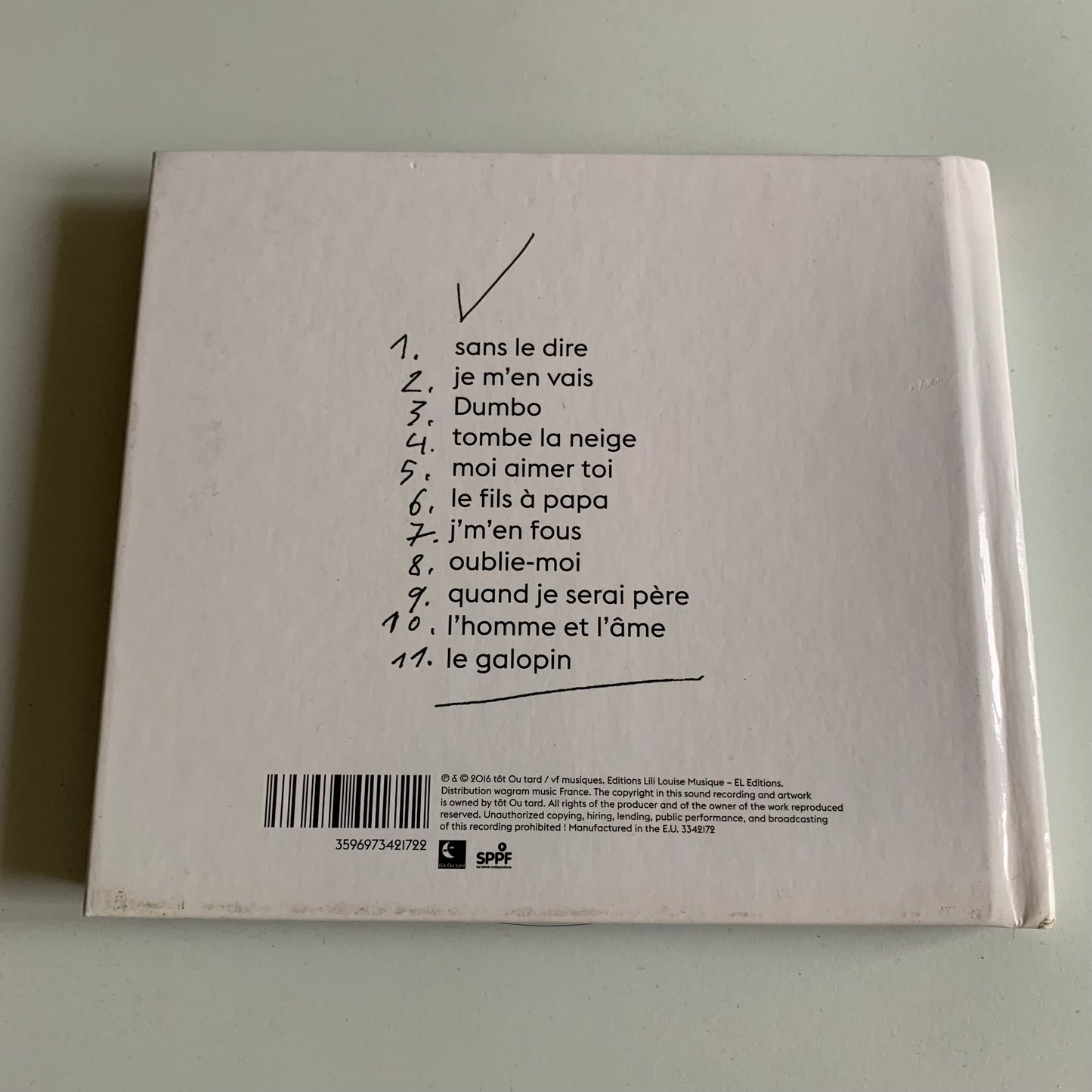 CD - Vianney - 2016 Occasion