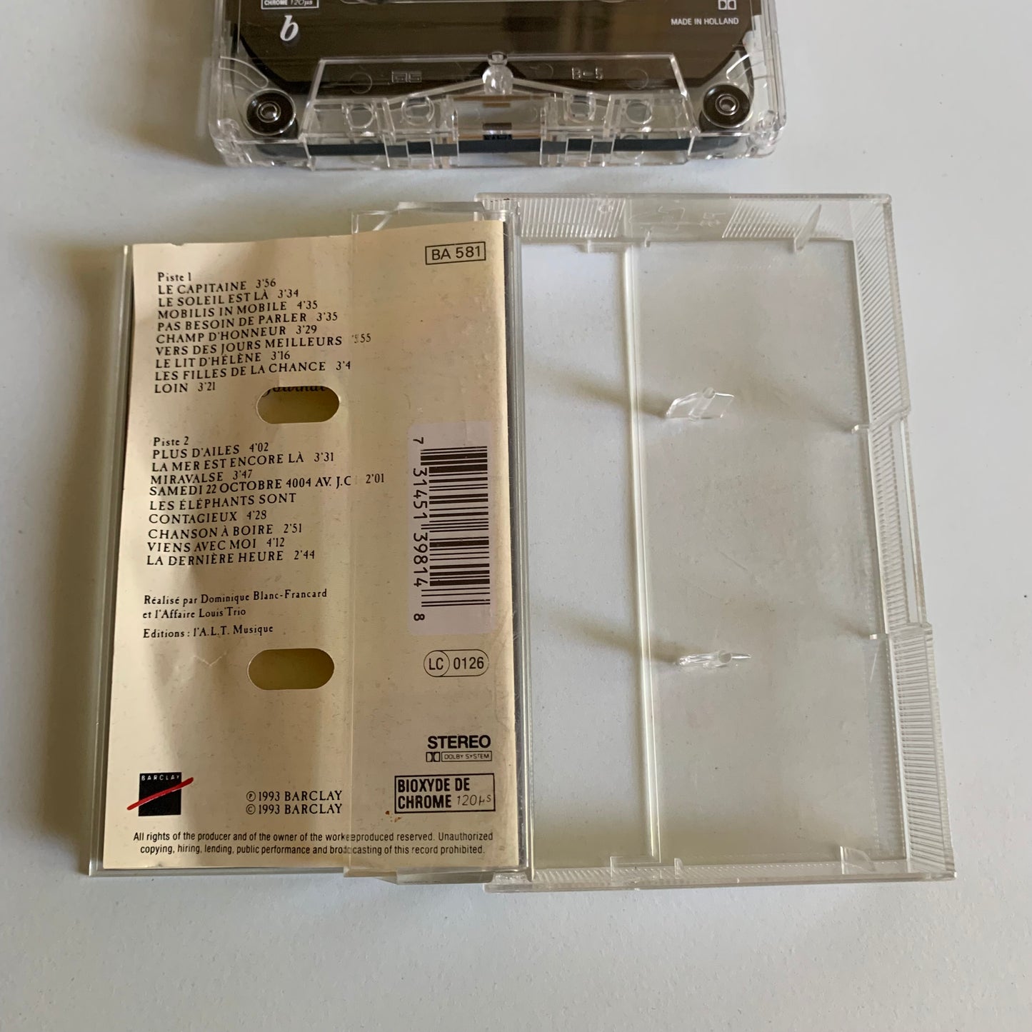 L’affaire Louis Trio - Mobilis In Mobile - 1993 Occasion