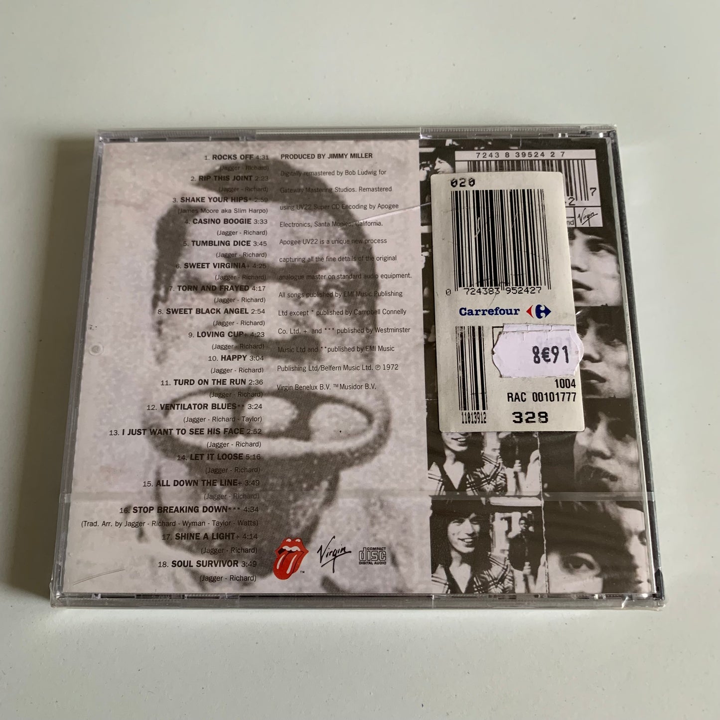 Rolling Stones - Exile On Main St. - 1994 Neuf sous Blister