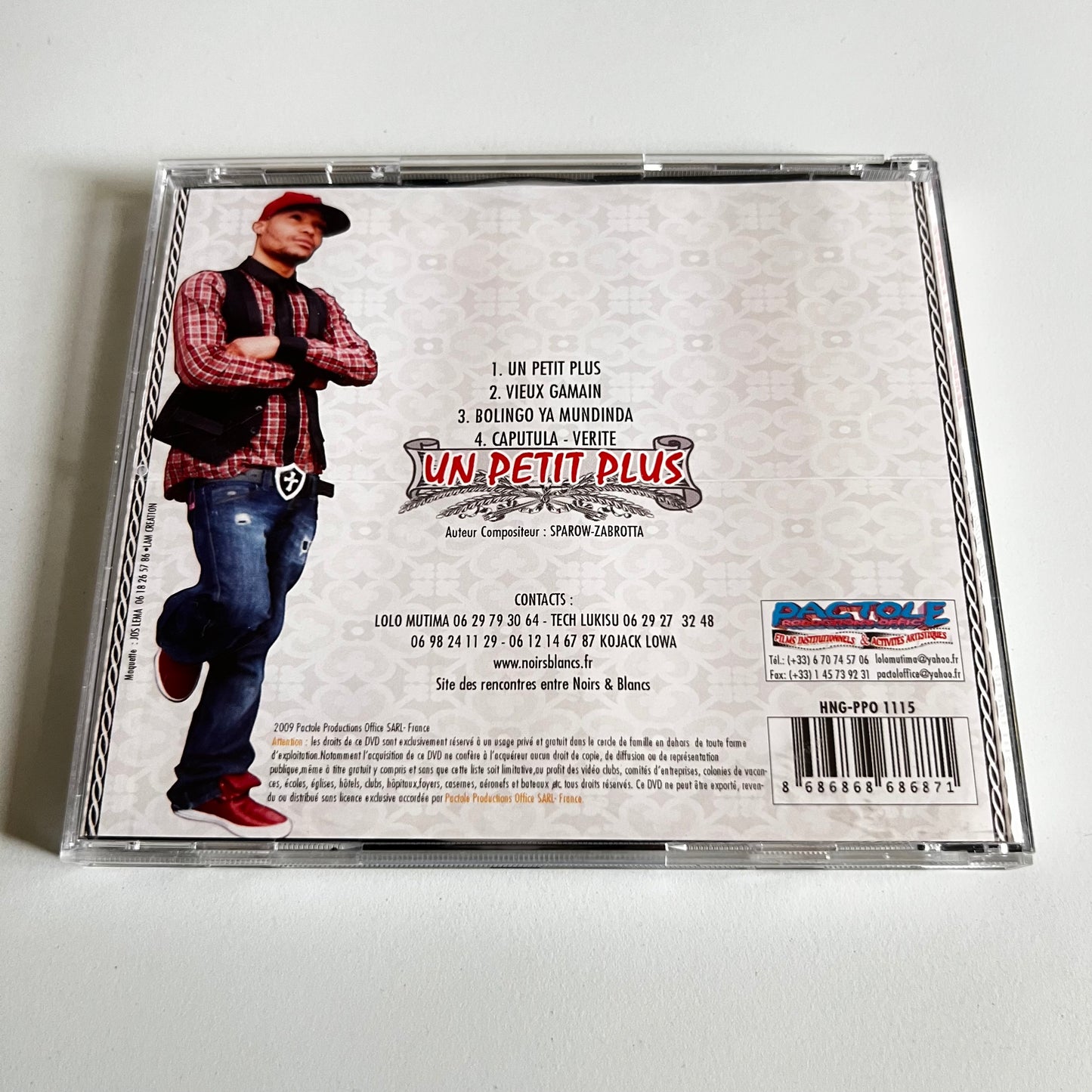 CD & DVD - Sparow Zabrotta - Un Petit Plus - 2009