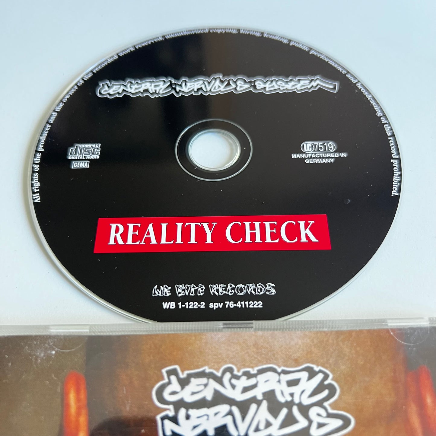 CD - Central Nervous System - Reality Check - 1995