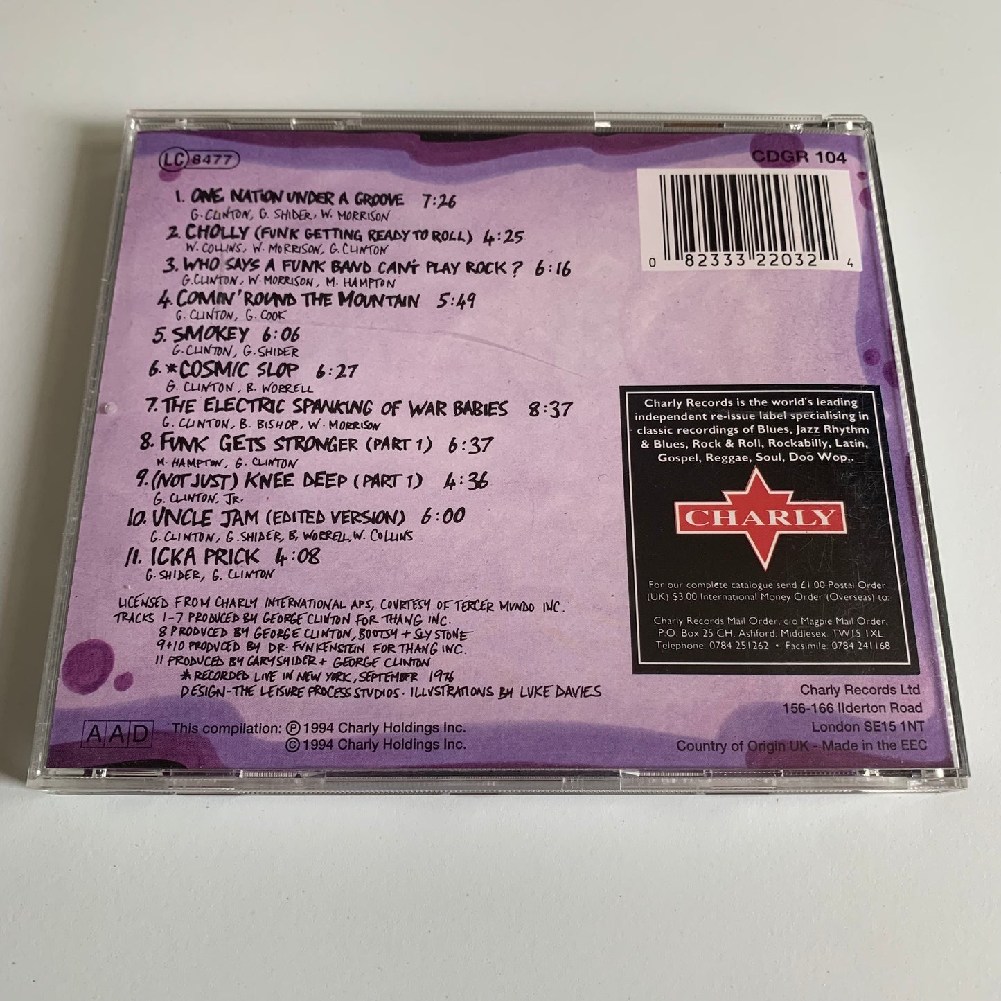 Funkadelic - The Best Of Funkadelic 1976-1981 - 1994 Occasion