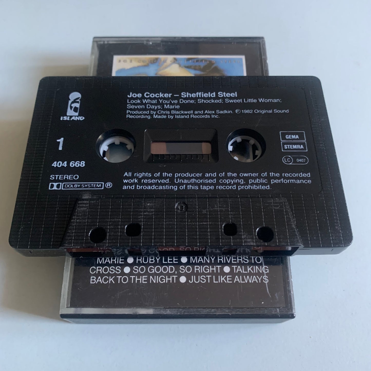 Joe Cocker - Sheffield Steel - 1982 Occasion