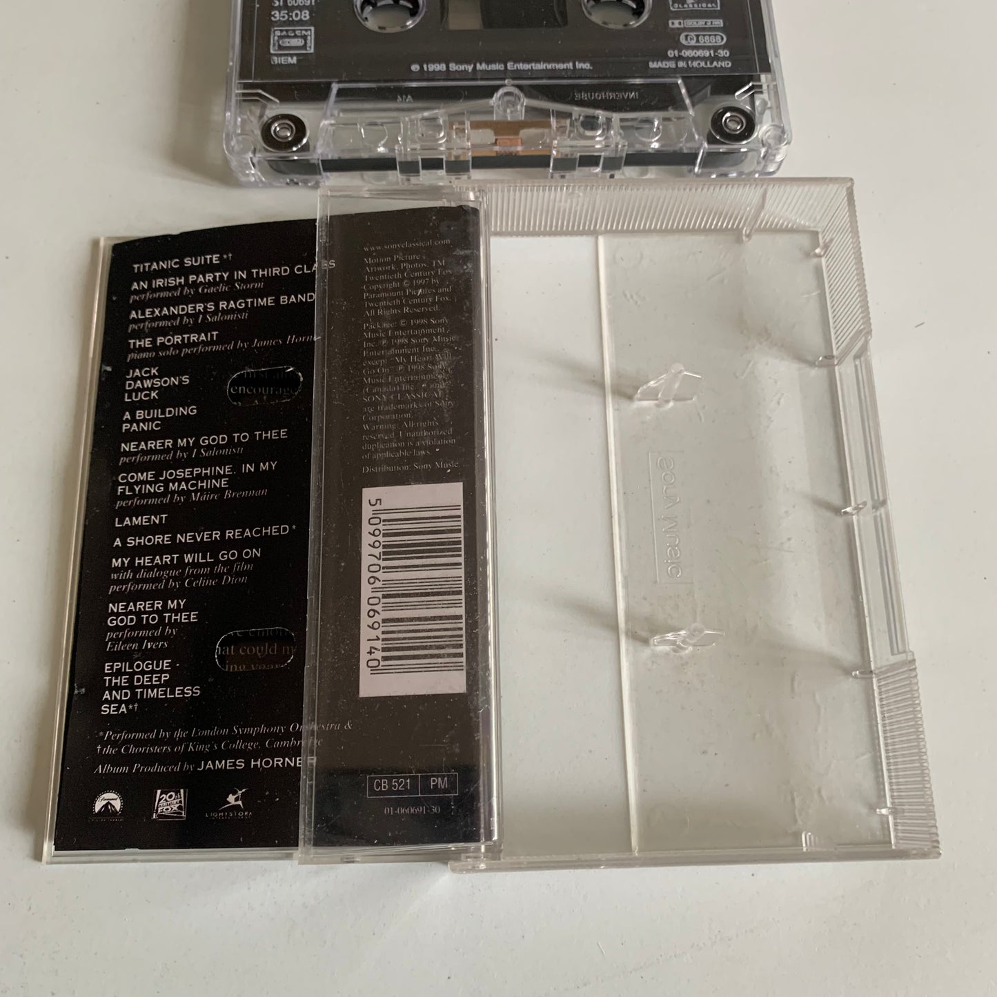 James Horner - Back To Titanic - 1998 Occasion