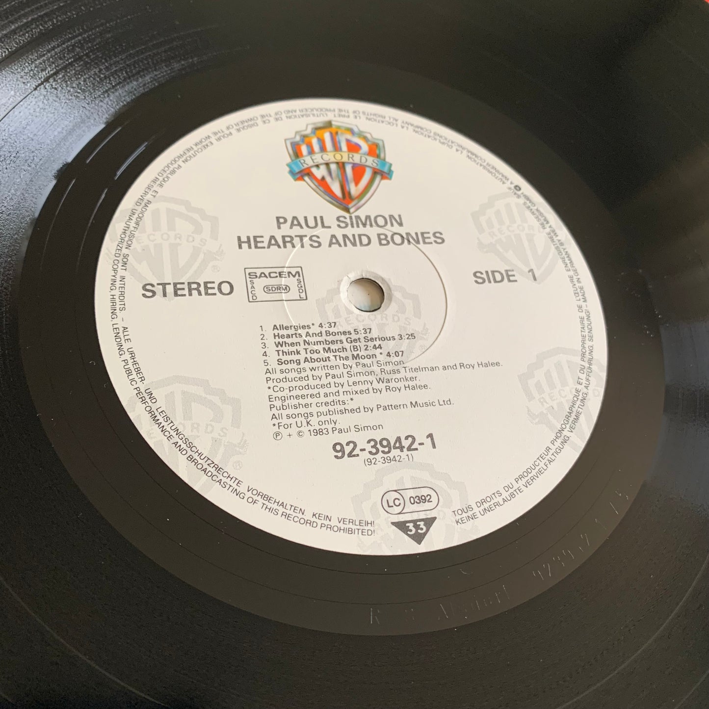 Paul Simon - Hearts And Bones - LP 1983