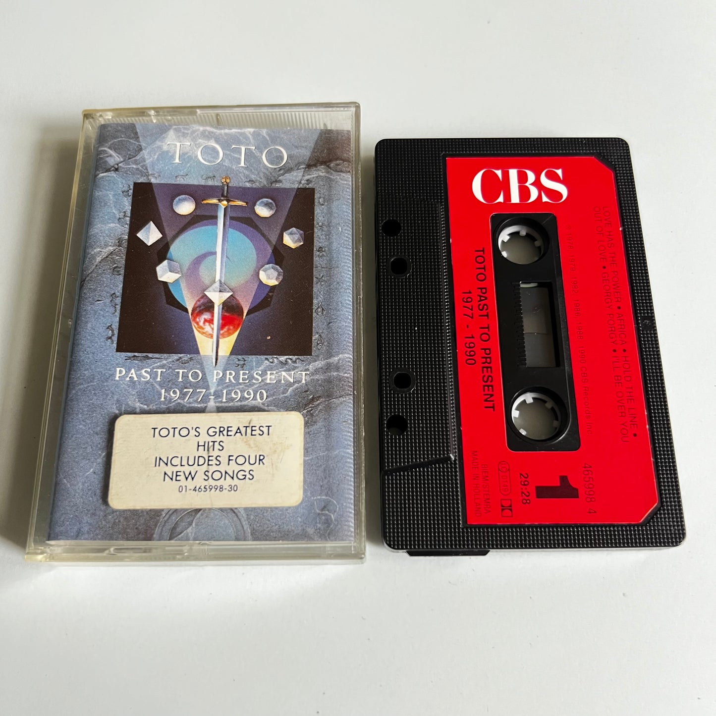 Toto - Past To Present 1977-1990 - 1990✨