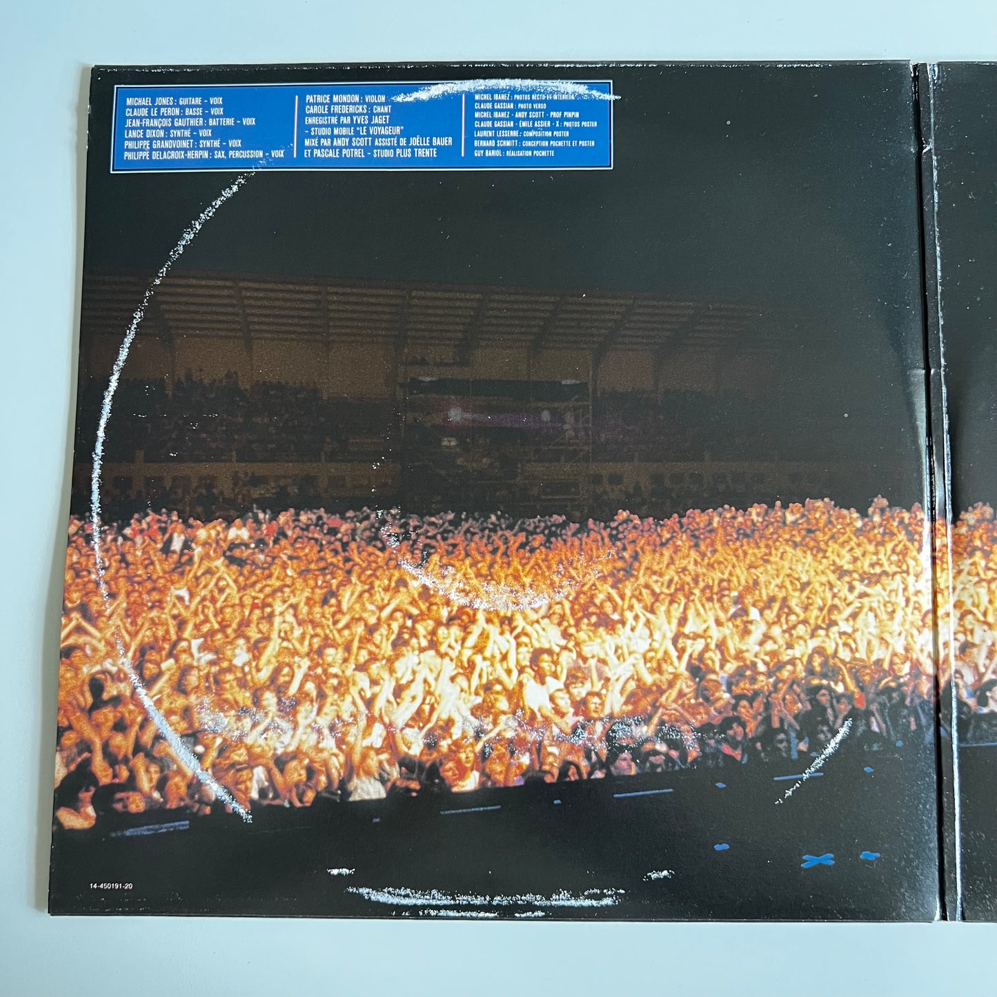 Jean-Jacques Goldman - En Public - Double LP 1986