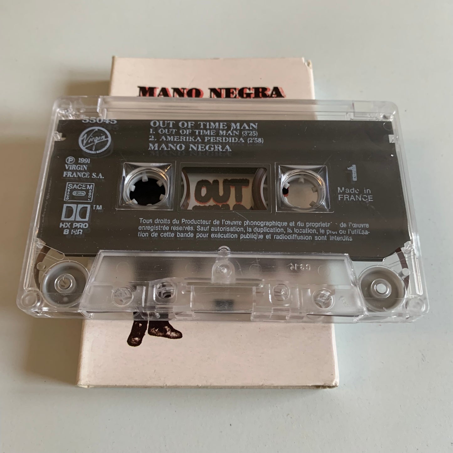 Mano Negra - Out Of Time Man - Single 1991 Occasion