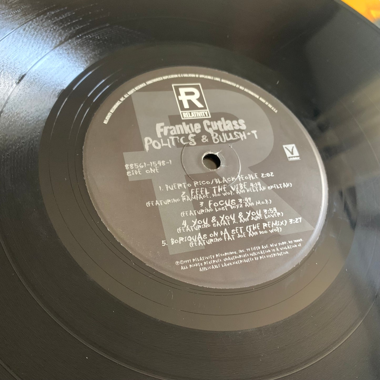 Frankie Cutlass - Politics & Bullsh*t - LP 1997