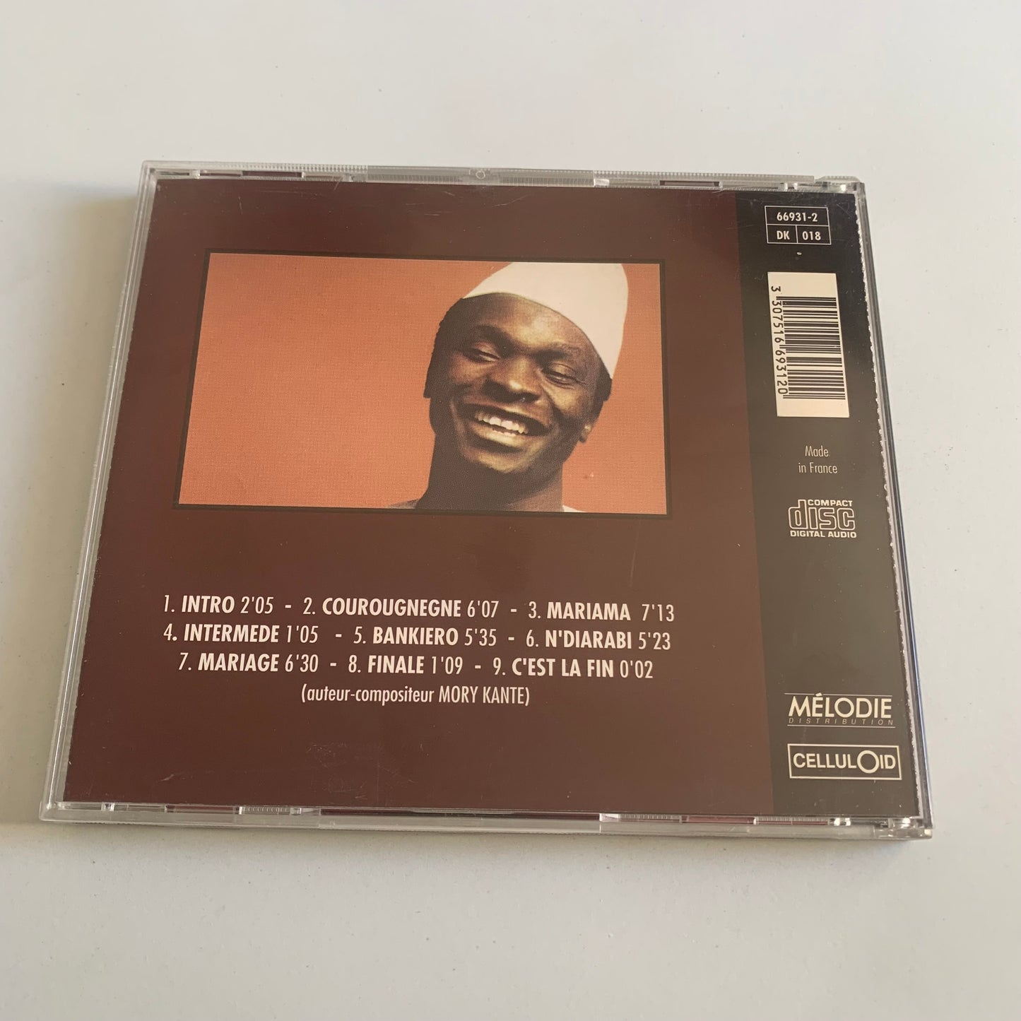 Mory Kante - N'Diarabi - 1993 Occasion