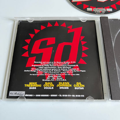 CD - Social Disorder - Goin' The Distance - 1995