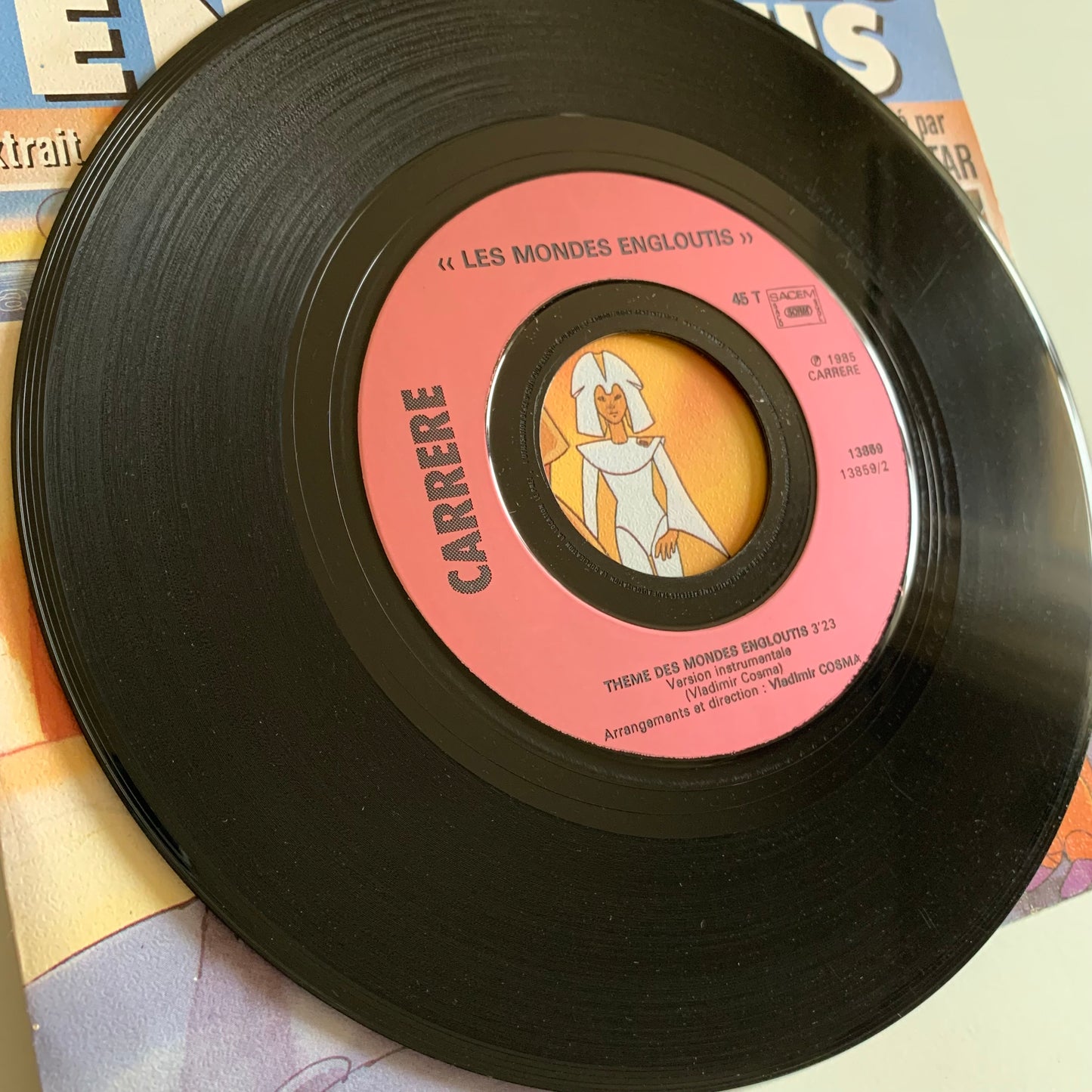 Mini-Star - Les Mondes Engloutis - Single 1985