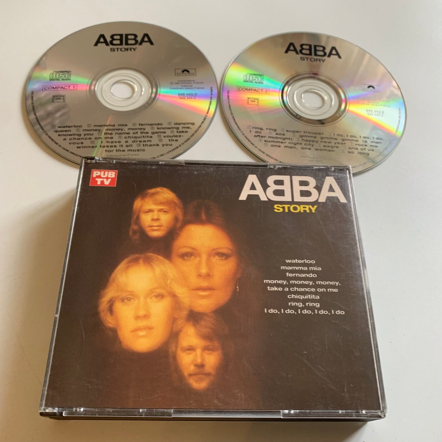 CD - ABBA - ABBA Story - 1991 Occasion