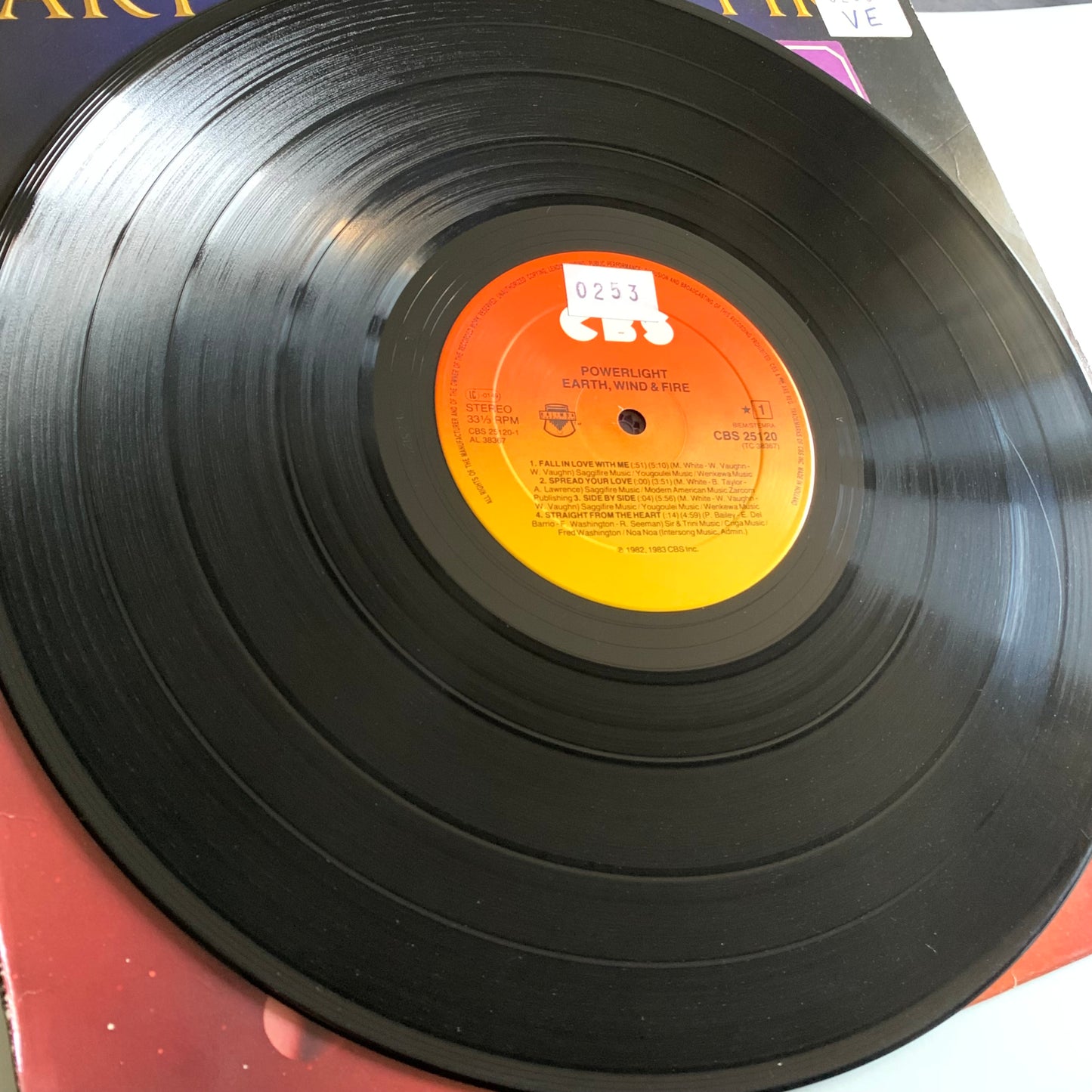 Earth, Wind & Fire - Powerlight - LP 1983 Occasion