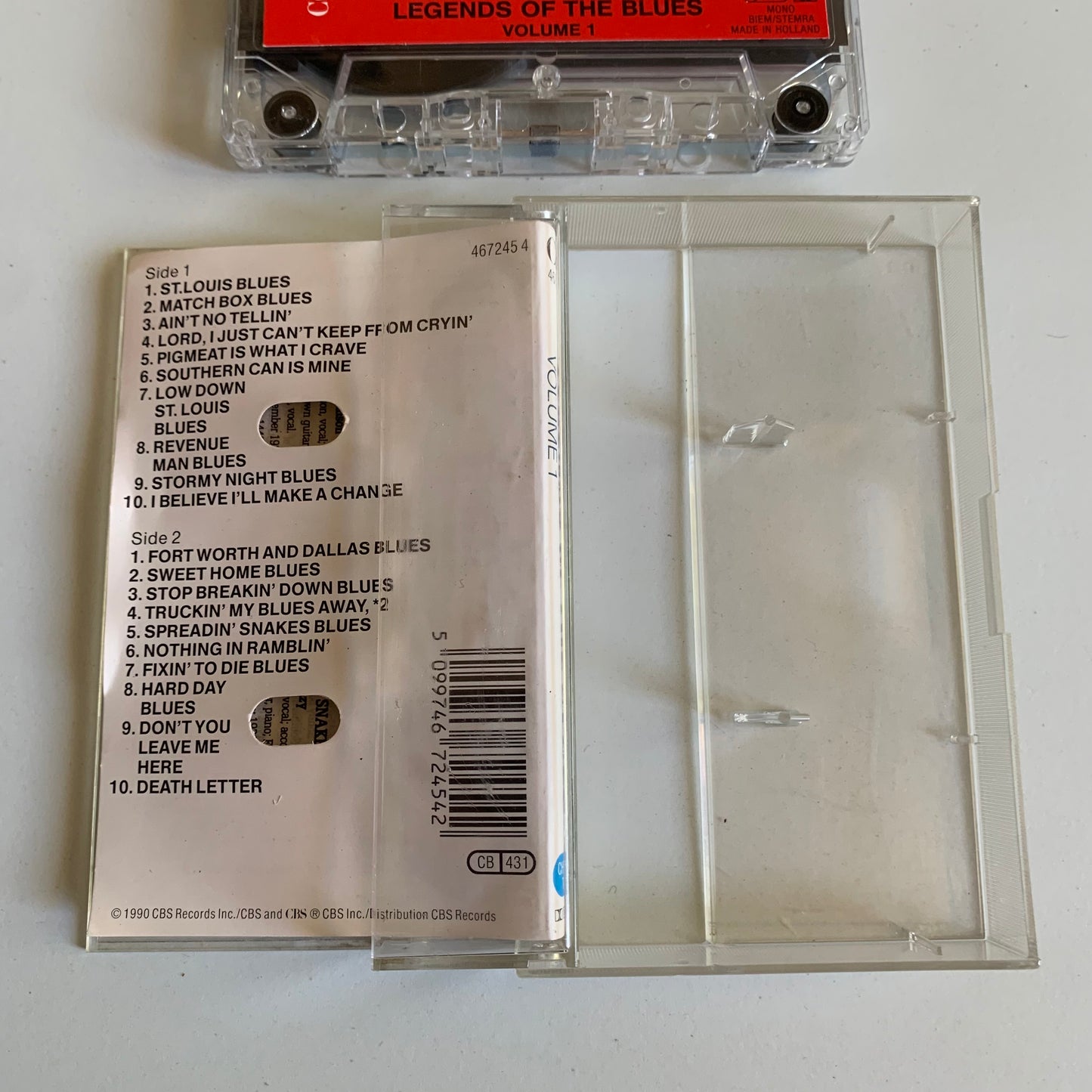 Variétés Compilation - Legends Of The Blues: Volume 1 - 1990 Occasion