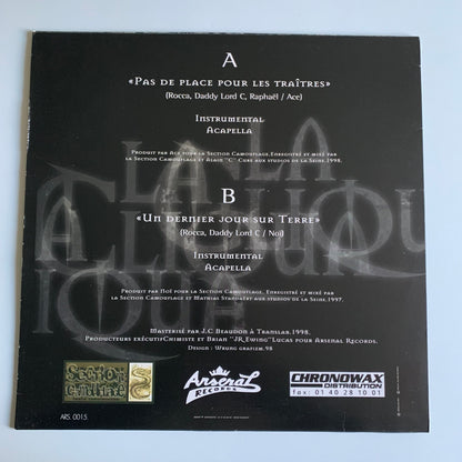La Cliqua - Pas De Place Pour Les Traîtres - Single 1998