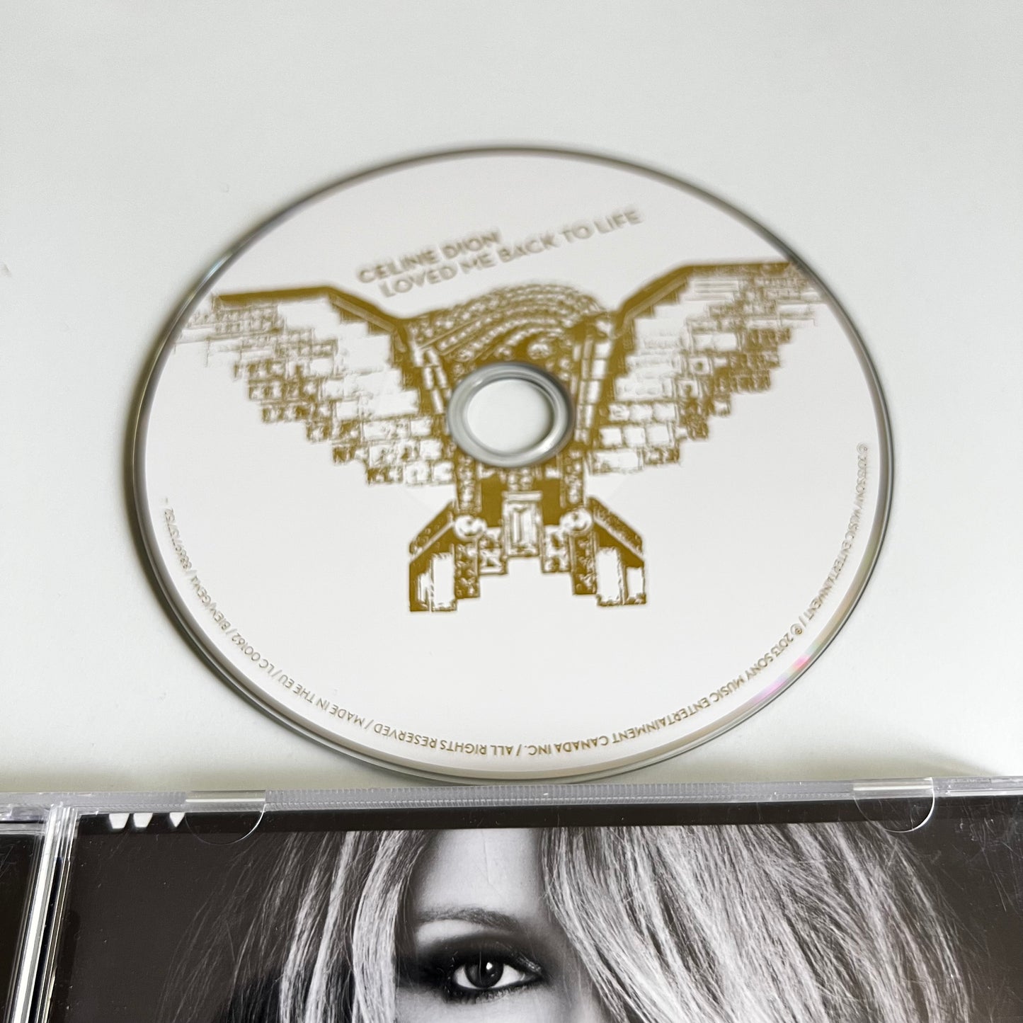CD - Celine Dion - Loved Me Back To Life - 2013